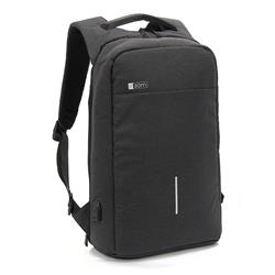 MOCHILA ZOM 15 ANTIRROBO ZB-A570GR USB